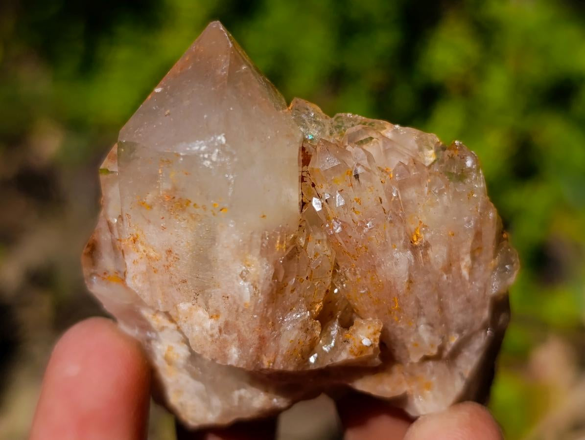Natural Cascading White Phantom Smokey Luena and Smokey Citrine Quartz Crystals and Clusters x 35 From Luena, Congo - Toprock Gemstones and Minerals 
