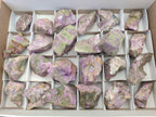 Natural Cobbed Stichtite Specimens x 24 From Barberton, South Africa