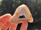 Natural Blue Lace Agate Geode and Vug Specimens x 35 From Nsanje, Malawi