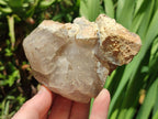Natural Stacked Rhombohedral Etched Calcite Specimens  with Phosphorus Aragonite x 4 From Albert's Mountain, Lesotho