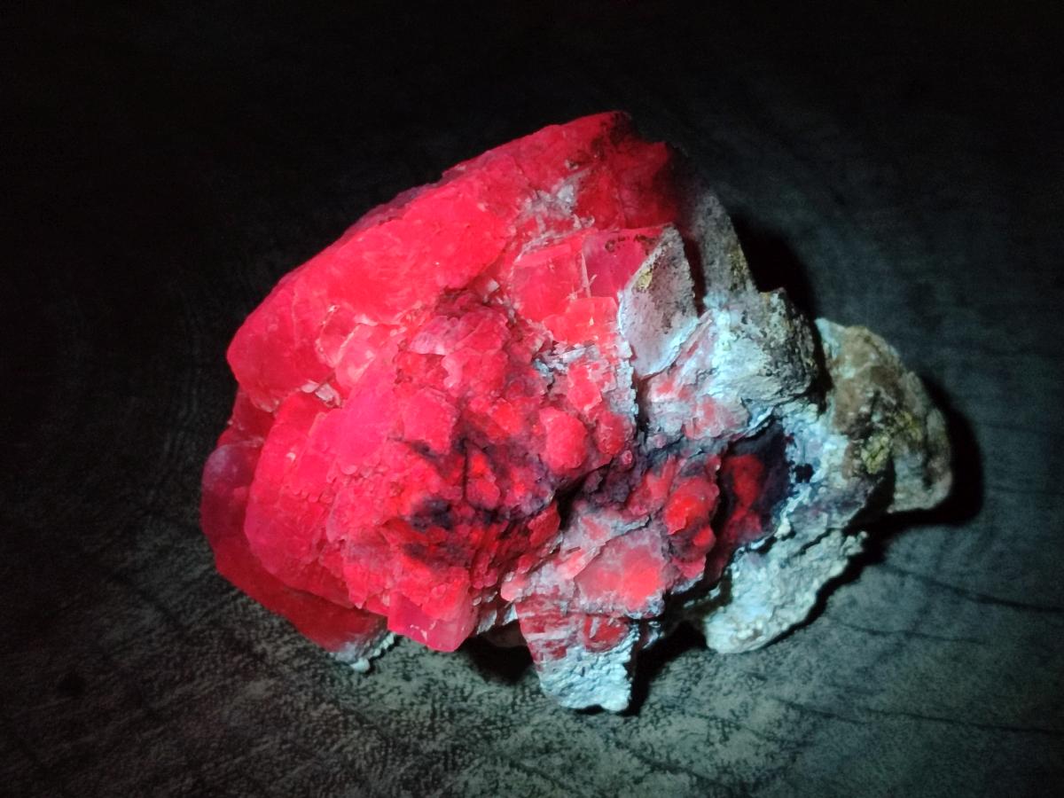 Natural Stacked Rhombohedral Etched Calcite Specimens  with Phosphorus Aragonite x 4 From Albert's Mountain, Lesotho