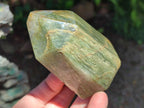 Polished Fuchsite Quartz with Pyrite Display Crystals x 4 From Andakatany, Madagascar