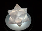 Hand Made Gemmy Rose Quartz Merkabahs x 3 From Madagascar