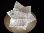 Hand Made Gemmy Rose Quartz Merkabahs x 3 From Madagascar