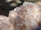 Natural Large Red Hematoid Quartz Crystal Cluster x 1 From Karoi, Zimbabwe