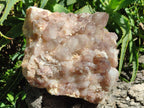 Natural Large Red Hematoid Quartz Crystal Cluster x 1 From Karoi, Zimbabwe