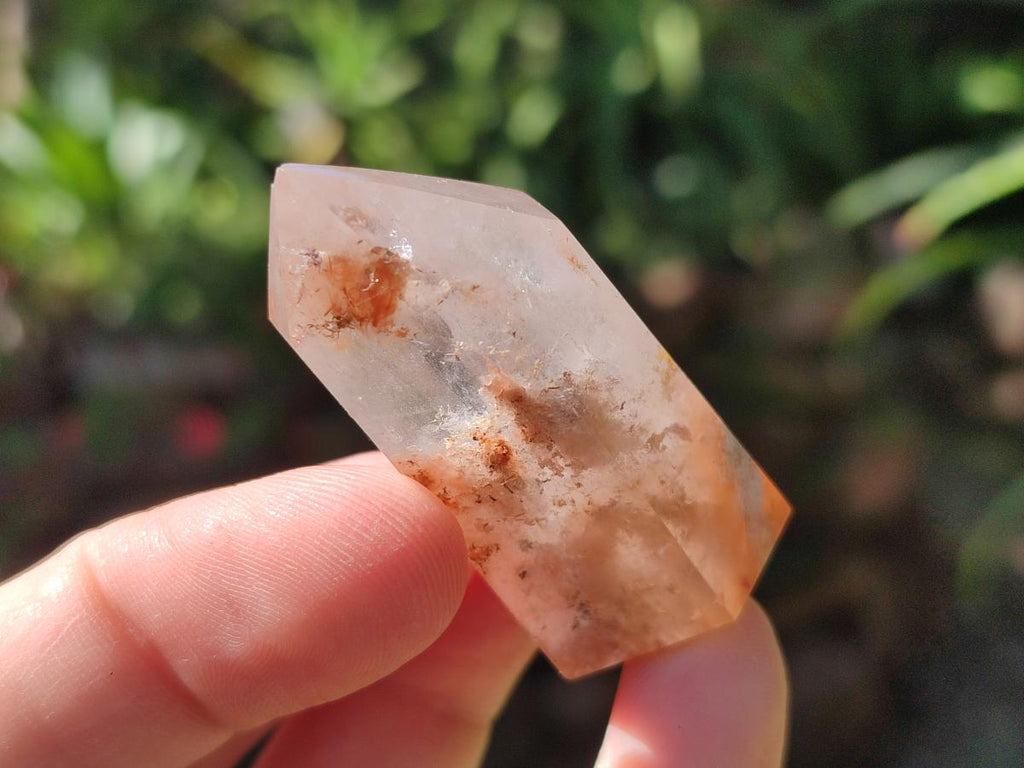 Polished Mix of Quartz Crystals with Inclusions x 12 From Madagascar