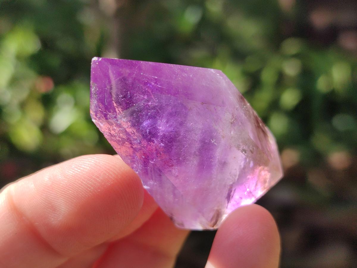 Polished Mix of Quartz Crystals with Inclusions x 12 From Madagascar