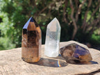 Polished Mix of Quartz Crystals with Inclusions x 12 From Madagascar
