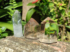 Polished Mix of Quartz Crystals with Inclusions x 12 From Madagascar