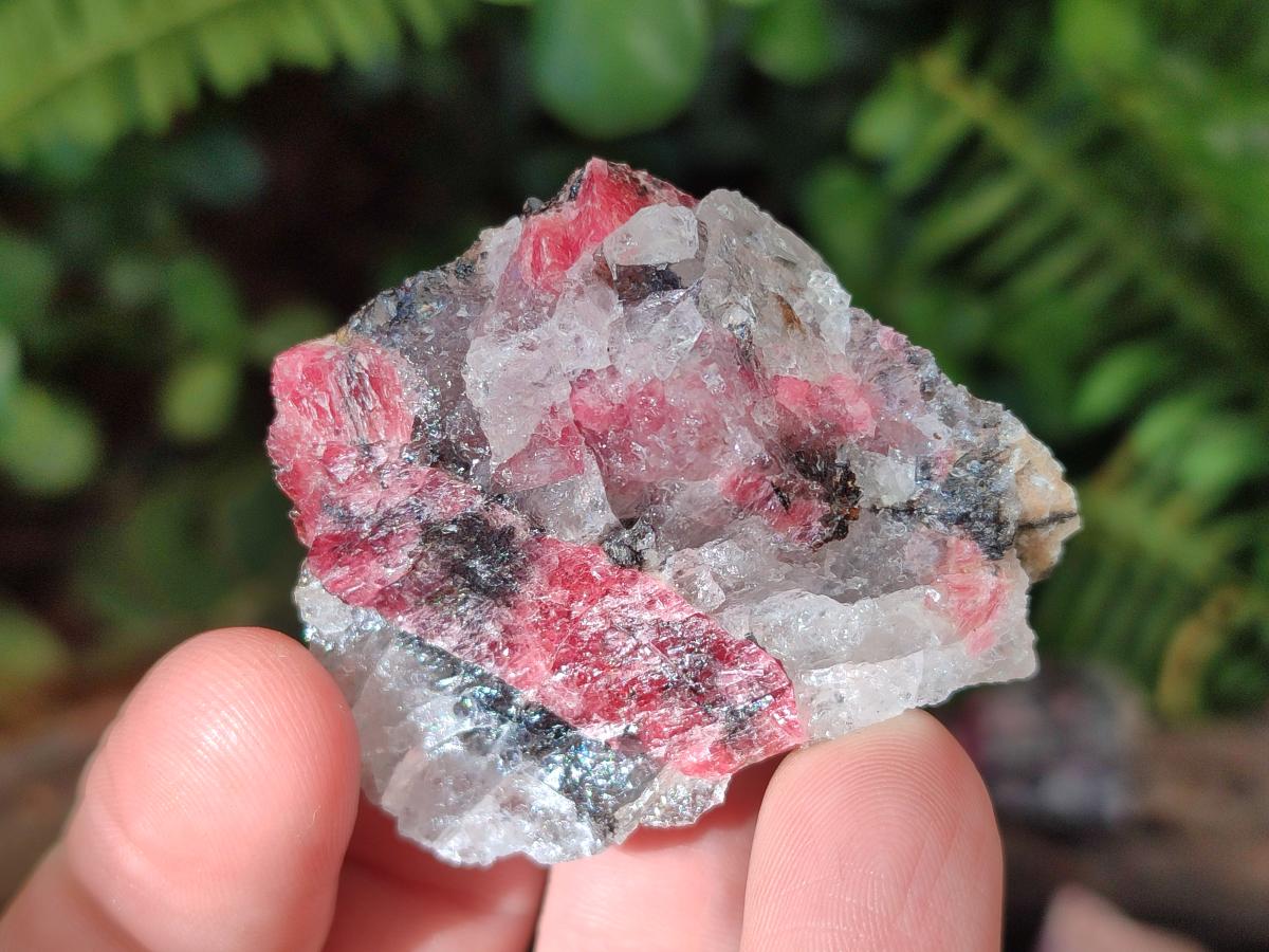 Natural Cobbed Rhodonite Specimens x 35 From Rhusinga, Zimbabwe