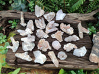 Natural Mixed Spirit Quartz Crystals and Clusters x 24 From Boekenhouthoek, South Africa
