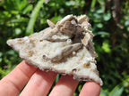 Natural Spearhead Calcite Clusters with Phosphorus Aragonite x 6 From Albert's Mountain, Lesotho
