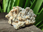 Natural Spearhead Calcite Clusters with Phosphorus Aragonite x 6 From Albert's Mountain, Lesotho
