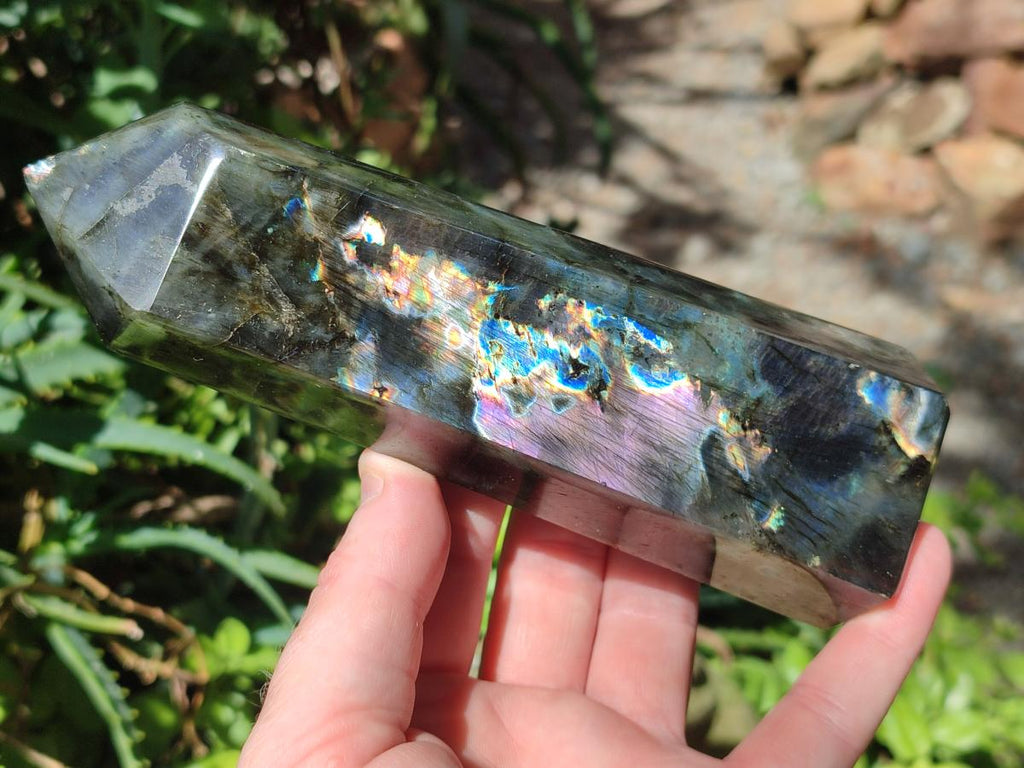 Polished Labradorite Display Crystals x 3 From Madagascar