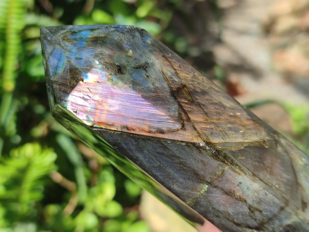Polished Labradorite Display Crystals x 3 From Madagascar