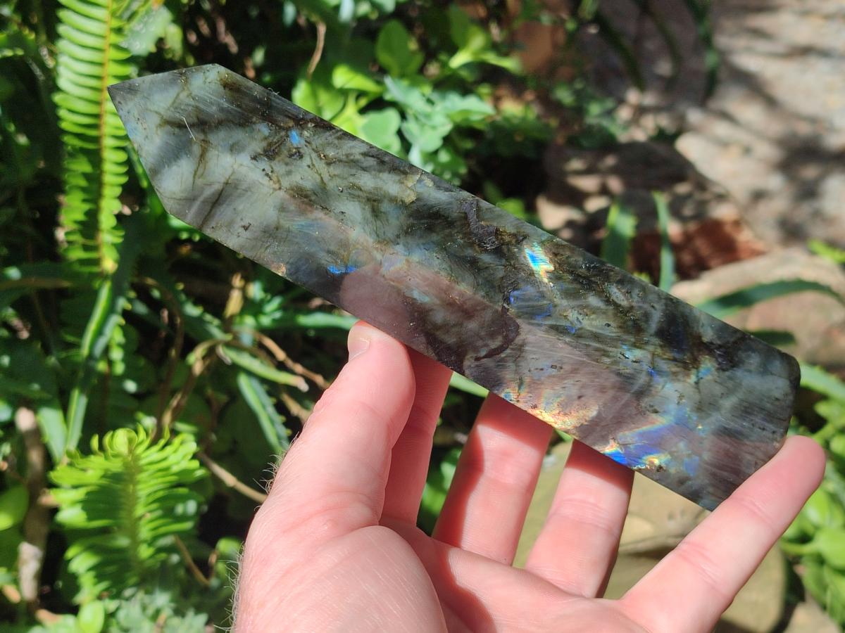 Polished Labradorite Display Crystals x 3 From Madagascar