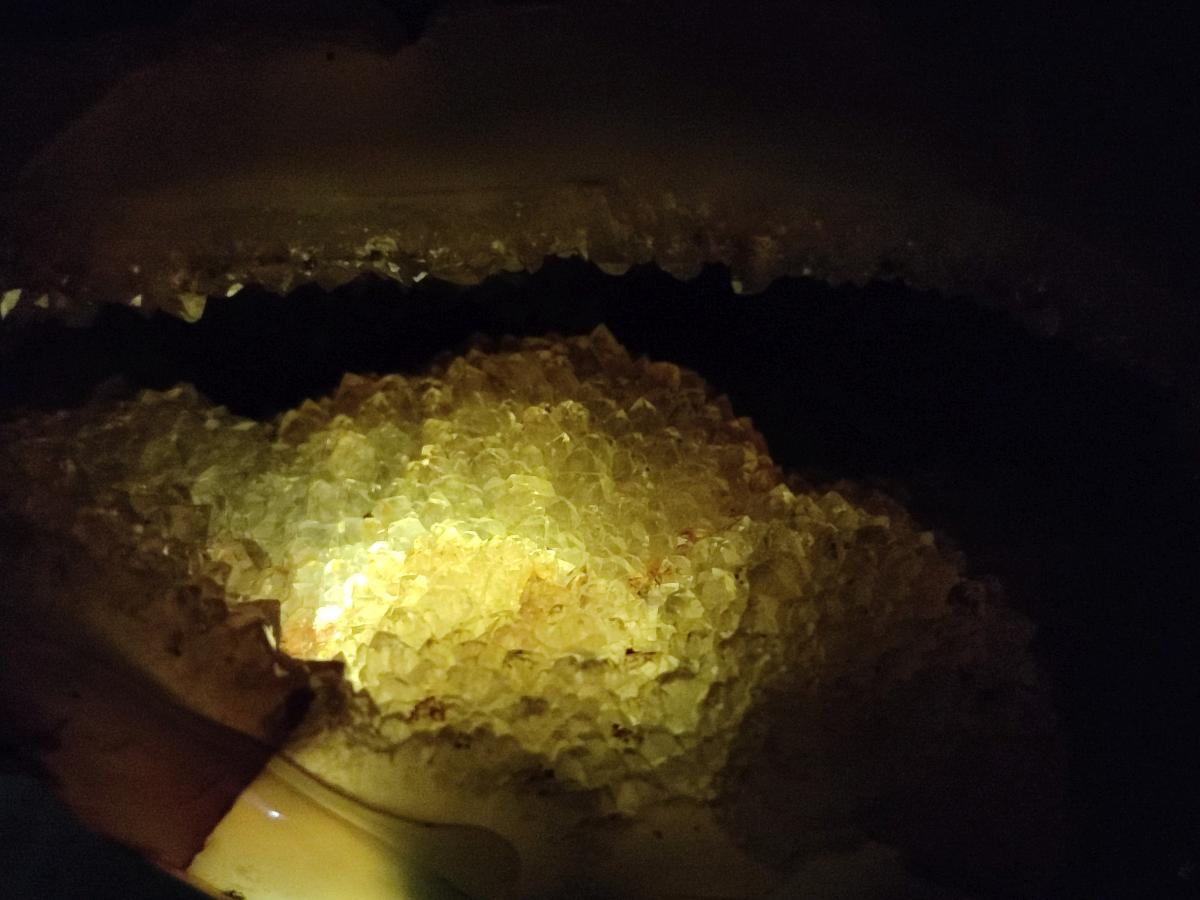 Polished and Natural Large Banded Agate with Crystalline Geode x 1 From Maintirano, Madagascar - Toprock Gemstones and Minerals 