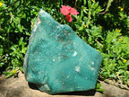 Polished One Side Great Dyke Mtorolite Chrysoprase Slices x 2 From Great Dyke Mountain Range, Zimbabwe