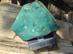 Polished One Side Great Dyke Mtorolite Chrysoprase Slices x 2 From Great Dyke Mountain Range, Zimbabwe