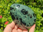 Polished Stromatolite Standing Display Pieces x 3 From Katsepy, Madagascar - Toprock Gemstones and Minerals 