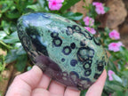 Polished Stromatolite Standing Display Pieces x 3 From Katsepy, Madagascar - Toprock Gemstones and Minerals 