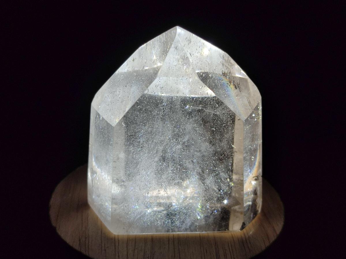 Polished Clear and Dark Morion Smokey Quartz Crystals x 6 From Madagascar