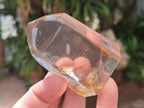 Polished Clear and Dark Morion Smokey Quartz Crystals x 6 From Madagascar