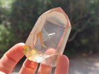 Polished Clear and Dark Morion Smokey Quartz Crystals x 6 From Madagascar