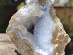 Natural Blue Lace Agate Geodes and Vug Specimens x 24 From Nsanje, Malawi