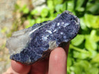 Polished One Side Silver Leaf Lepidolite Domed Nodules x 24 From Zimbabwe