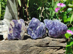 Polished One Side Silver Leaf Lepidolite Domed Nodules x 24 From Zimbabwe
