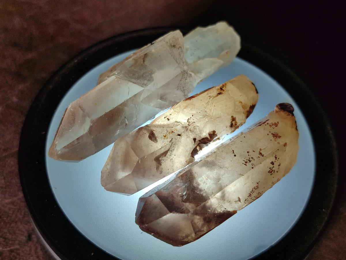 Natural Red Hematoid Quartz Single Crystals x 70 From Karoi, Zimbabwe - Toprock Gemstones and Minerals 