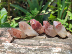 Natural Red Hematoid Quartz Single Crystals x 70 From Karoi, Zimbabwe - Toprock Gemstones and Minerals 