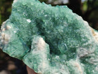 Natural Large Cabinet Size Cubic Green Fluorite Cluster Specimen x 1 From Mandrosonoro, Madagascar