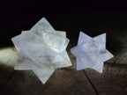Hand Made Gemmy Rose Quartz Merkabah x 3 From Madagascar - Toprock Gemstones and Minerals 