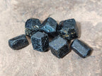 Natural Mini Schorl Black Tourmaline Crystals x 1,61 Kg Lot From Zimbabwe