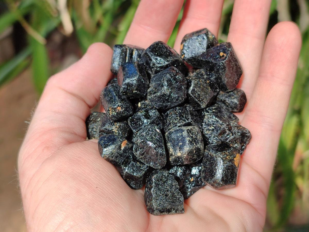 Natural Mini Schorl Black Tourmaline Crystals x 1,61 Kg Lot From Zimbabwe
