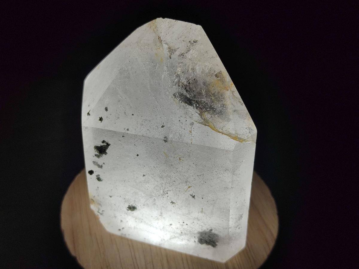 Polished Mixed Quartz Crystals with Inclusions x 6 From Madagascar - Toprock Gemstones and Minerals 