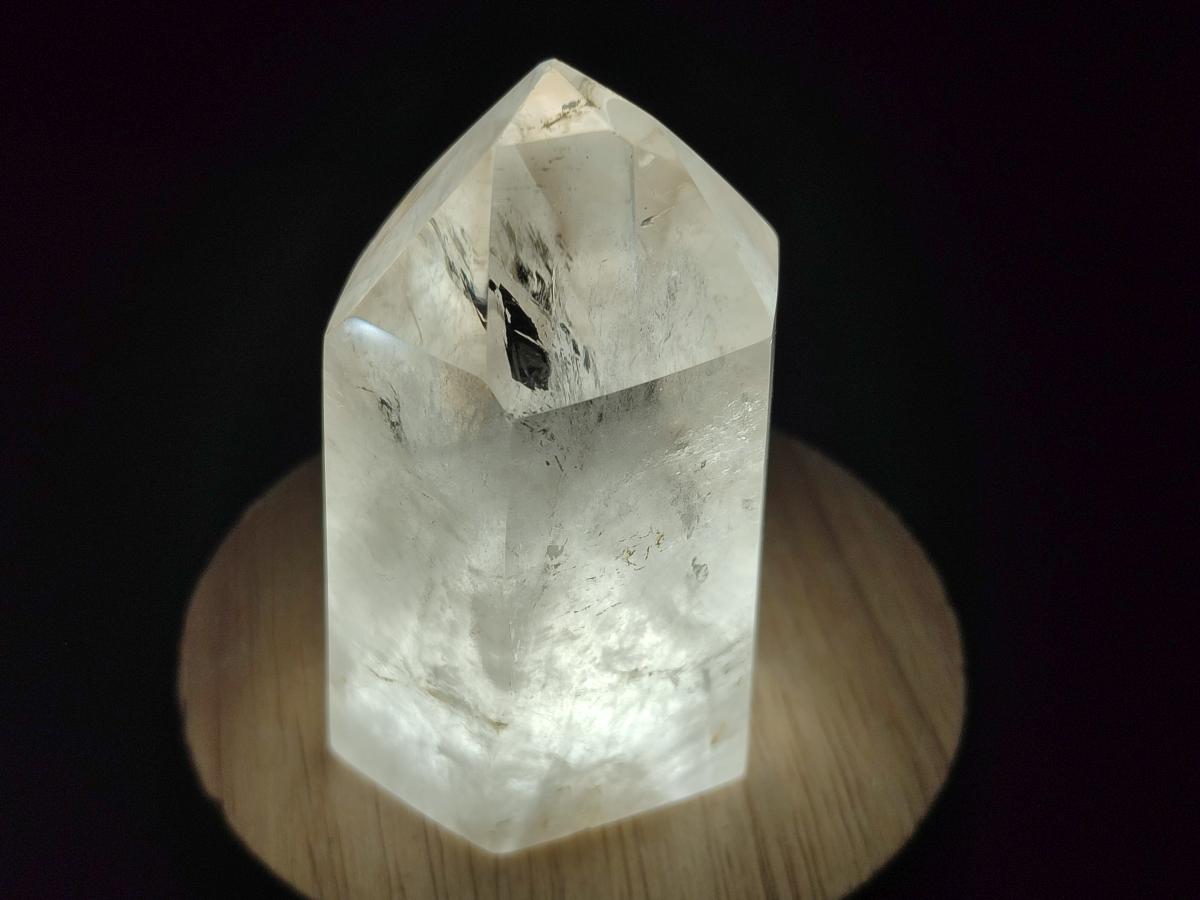 Polished Mixed Quartz Crystals with Inclusions x 6 From Madagascar - Toprock Gemstones and Minerals 