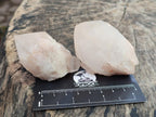 Natural Cascading Single Pineapple Quartz Crystals x 12 From Antsirabe, Madagascar