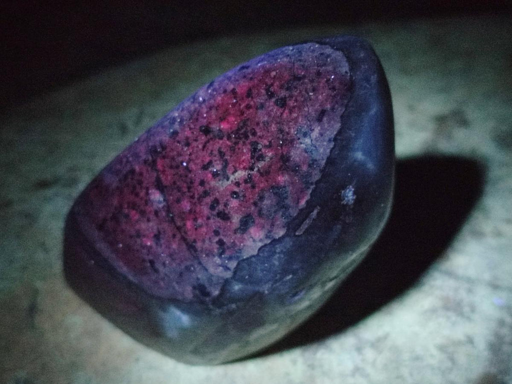 Polished and Natural Blue Lace Agate Standing Display Pieces x 3 From Nsanje, Malawi