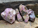 Natural Cobbed Stichtite Specimens x 26 From Barberton, South Africa