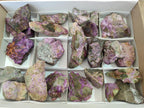 Natural Cobbed Stichtite Specimens x 26 From Barberton, South Africa