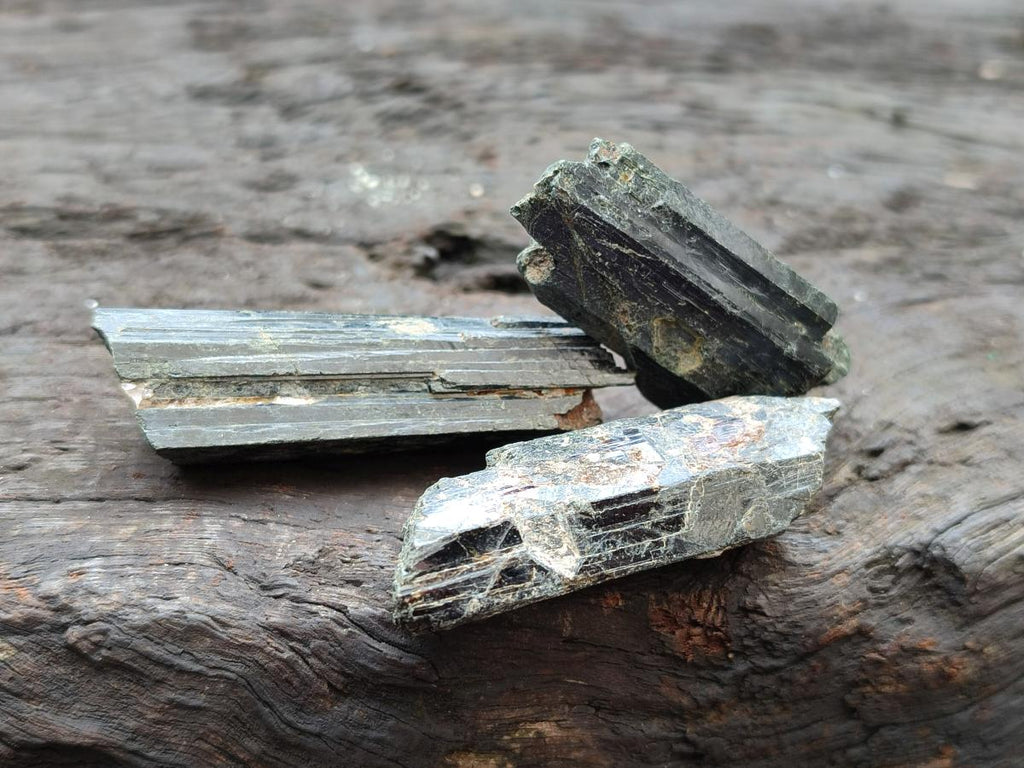 Natural Aegirine Crystals x 70 From Zomba, Malawi