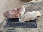 Natural Red Hematoid Quartz Crystals x 12 From Karoi, Zimbabwe