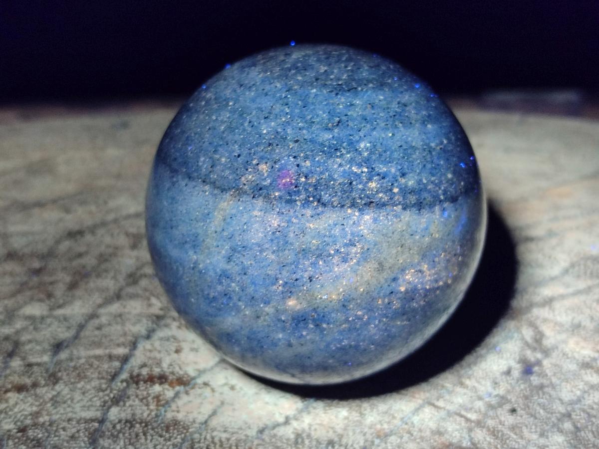 Polished Mix of Lazulite Pieces x 2 From Madagascar
