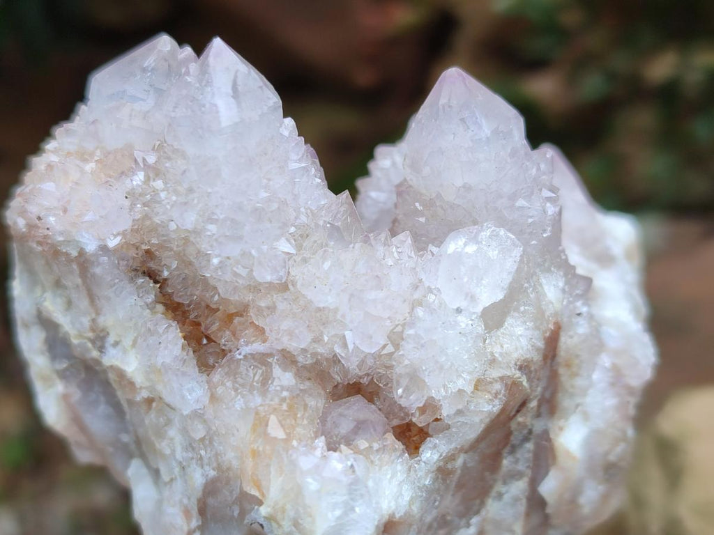 Natural Lilac Spirit Amethyst Clusters x 3 From Boekenhouthoek, South Africa