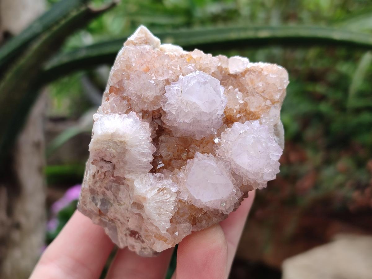 Natural Lilac Spirit Amethyst Clusters x 3 From Boekenhouthoek, South Africa