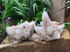 Natural Lilac Spirit Amethyst Clusters x 3 From Boekenhouthoek, South Africa